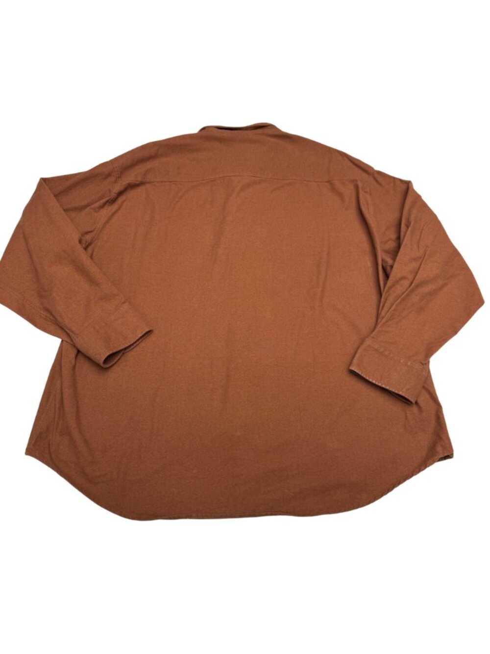 Cabela's Brown Deerskin Soft Chamois Men's Button Front LS Shirt, Size 2XL - Picture 2 of 7